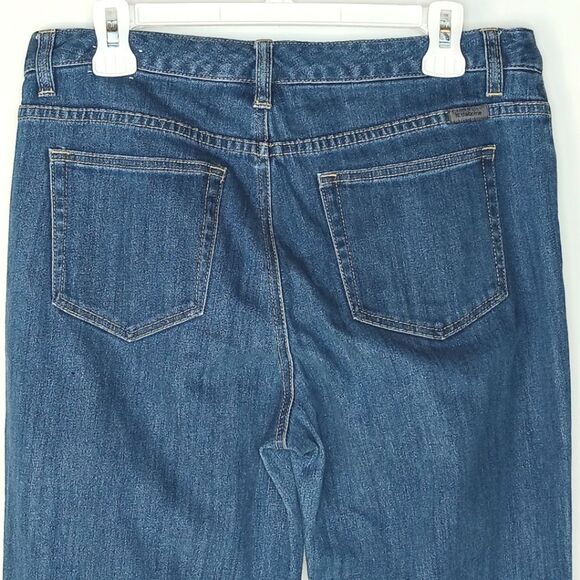 LIZ CLAIBORNE Blue Women's Jeans Size 10 Modern Straight Stretch Denim Casual - Picture 4 of 7